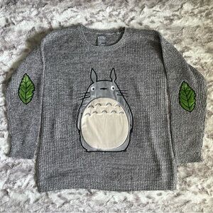 Her Universe Studio Ghibli My Neighbor Totoro Elbow Patch Sweater